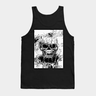 Creepy Skulls Tank Top